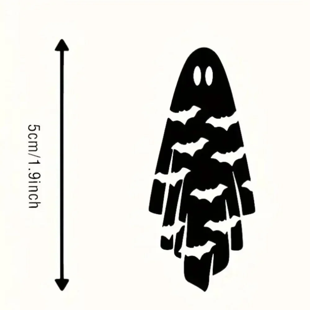 Ghost with Bats decal sticker